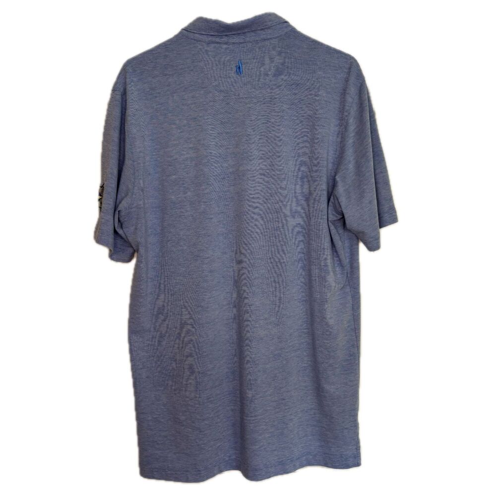 Johnnie-O Indianapolis Motor Speedway Brickyard Crossing Polo Shirt Mens L Blue - Picture 7 of 8